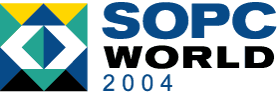 SOPC World 2004 logo